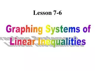 Lesson 7-6