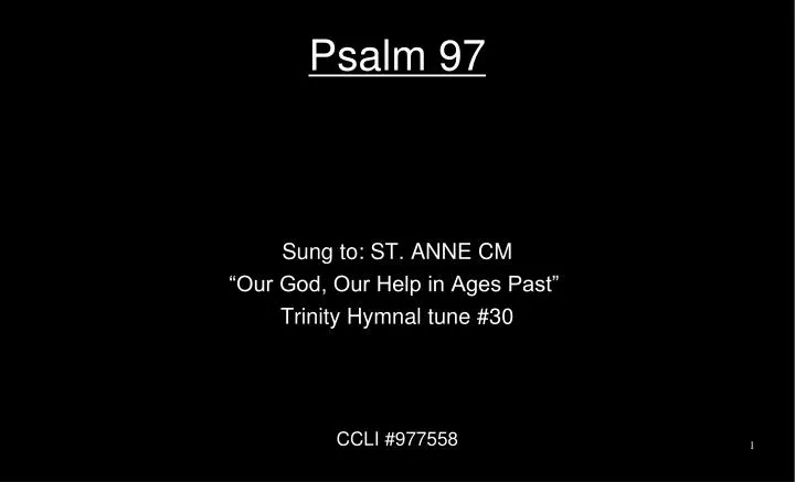 psalm 97