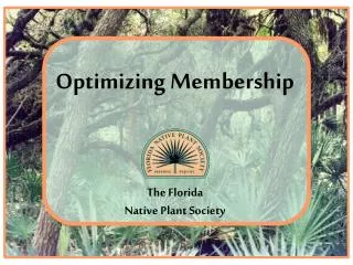 Optimizing Membership