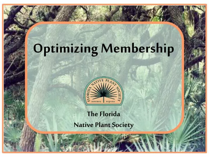 optimizing membership