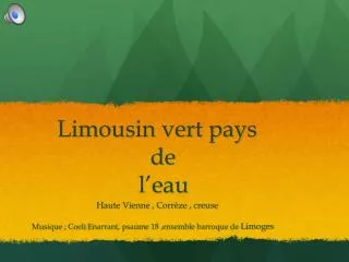 limousin vert pays de l eau