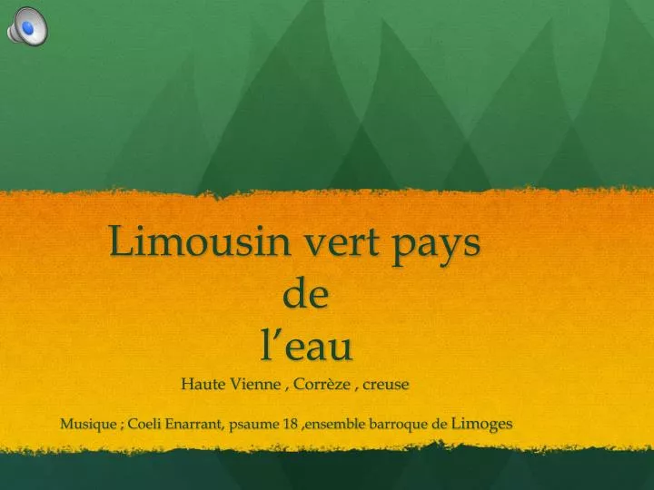 limousin vert pays de l eau