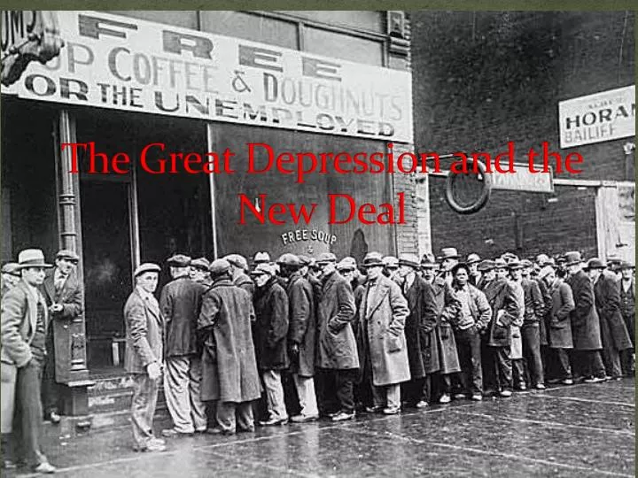 the great depression and the new deal