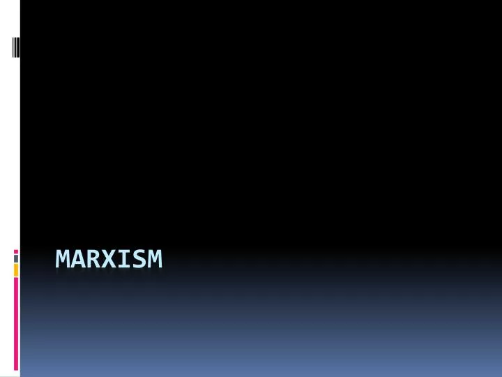 marxism