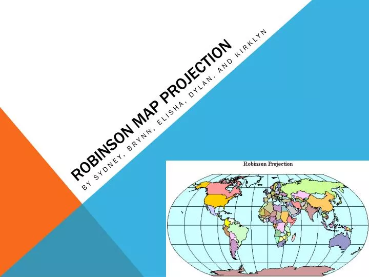 robinson map projection