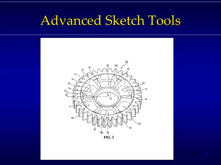 advanced sketch tools