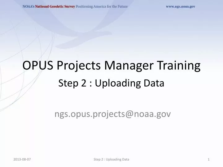 opus projects manager training