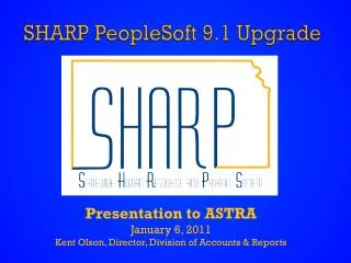 SHARP PeopleSoft 9.1 Upgrade
