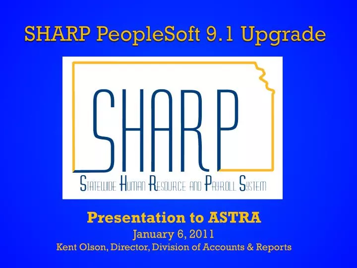 sharp peoplesoft 9 1 upgrade