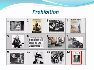 prohibition