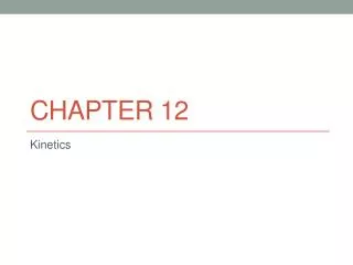 Chapter 12