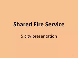 Shared Fire Service