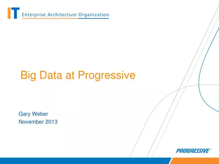 big data at progressive