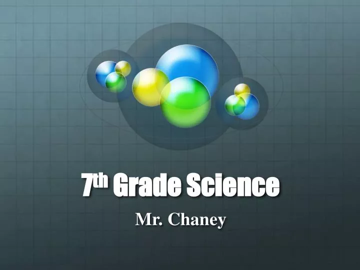 7 th grade science