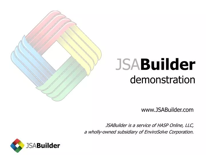 jsa builder demonstration