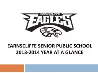 Earnscliffe Senior Public School 2013-2014 Year at a Glance