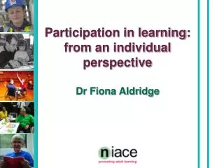 Participation in learning: from an individual perspective