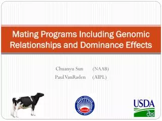 Mating Programs Including Genomic Relationships and Dominance Effects