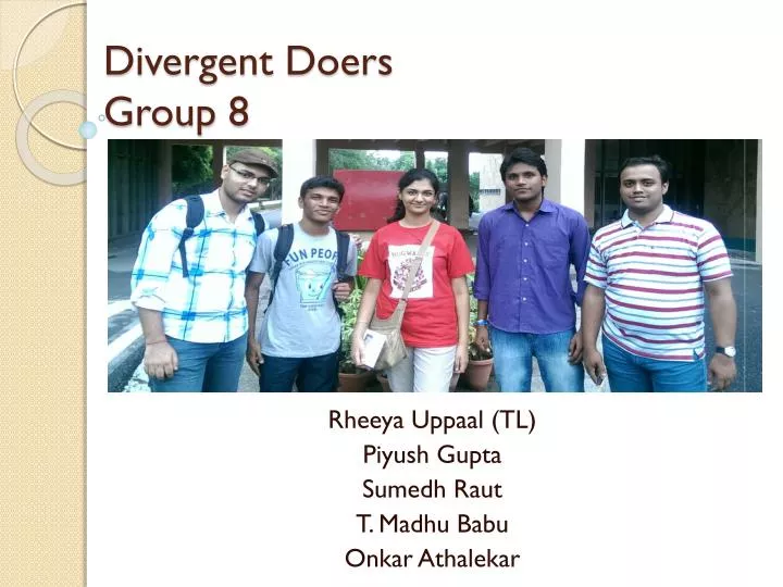 divergent doers group 8