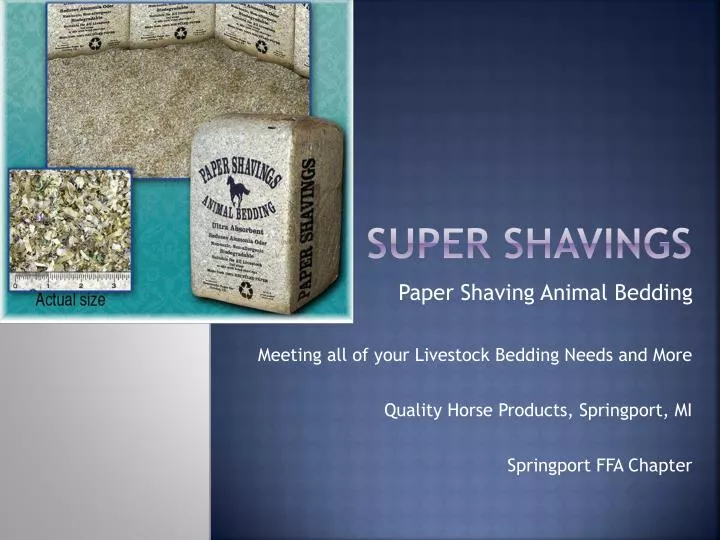 super shavings