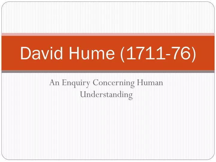 david hume 1711 76