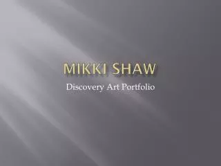 Mikki Shaw