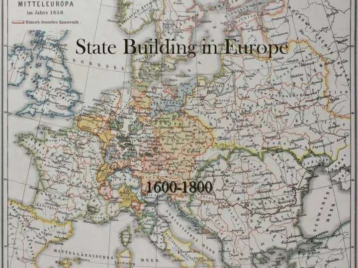 state building in europe