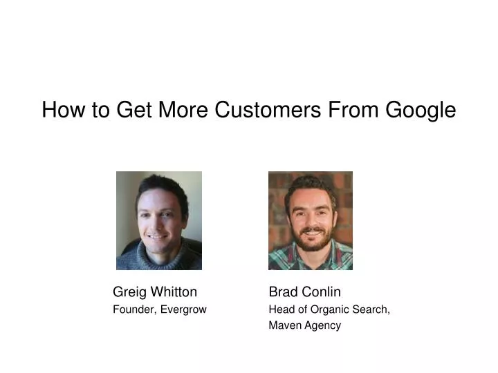 how to get more customers from google