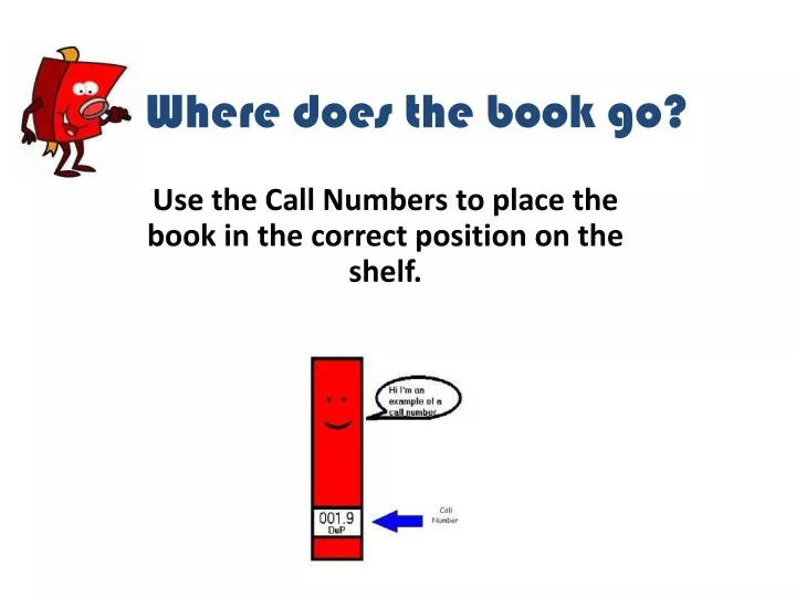 where does the book go