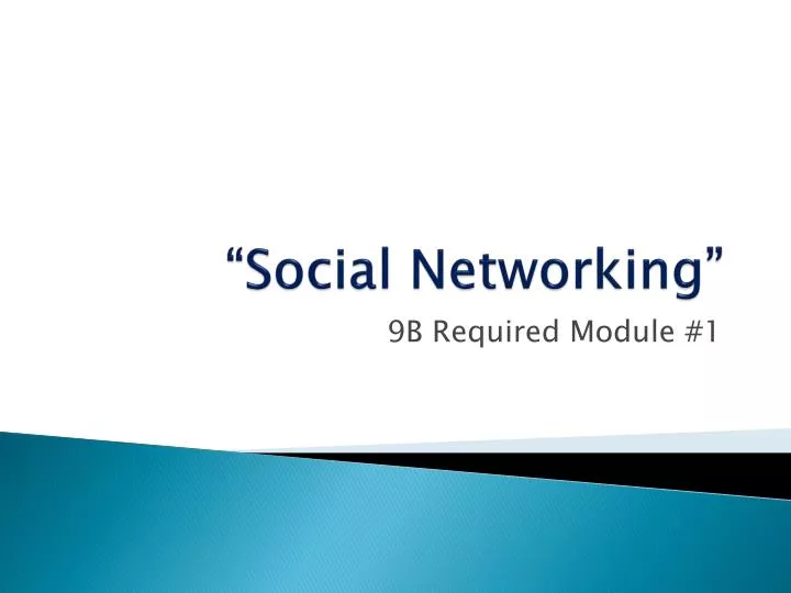 social networking