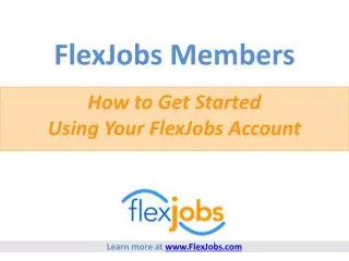 FlexJobs Members