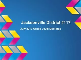 Jacksonville District #117