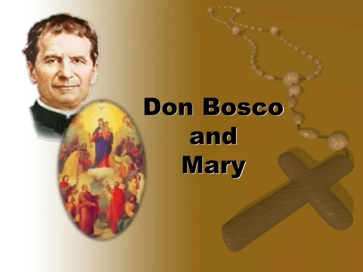 don bosco and mary