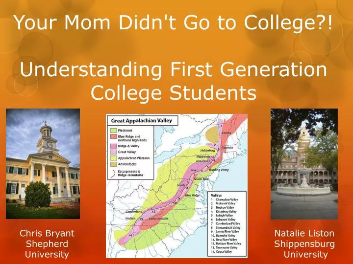 your mom didn t go to college understanding first generation college students
