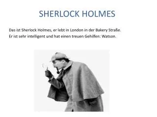sherlock holmes