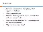 Revision - slide 1