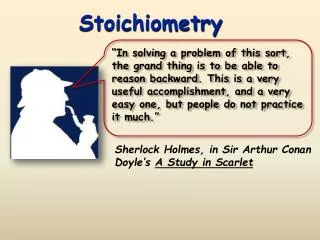 Stoichiometry