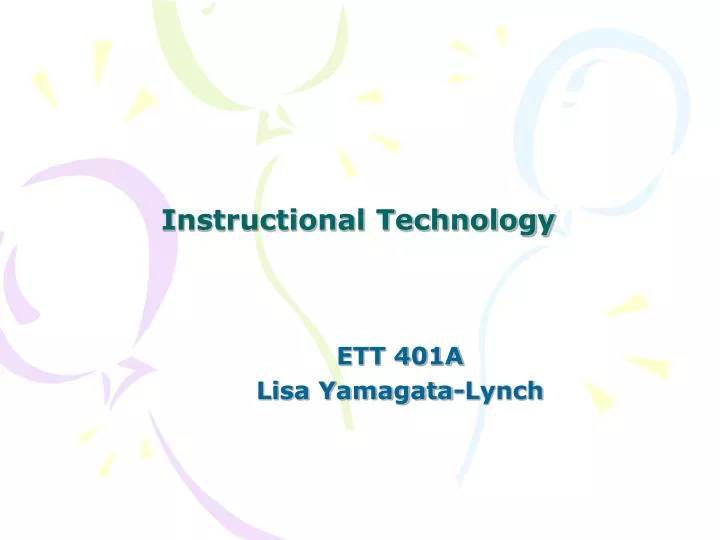 instructional technology