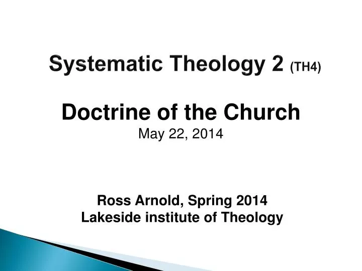 systematic theology 2 th4