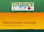 Understanding Producers, Consumers, Goods, and Services in Economics - slide 1