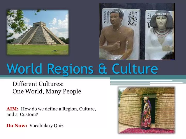 world regions culture