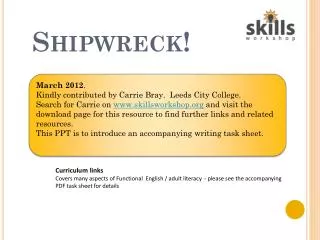 Shipwreck!