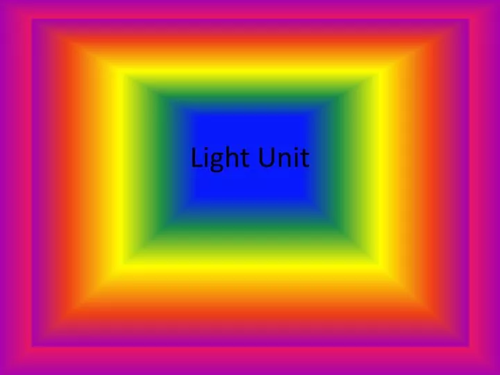 light unit