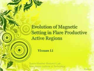 E volution of Magnetic Setting in Flare Productive Active Regions