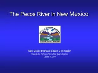 The Pecos River in New Mexico