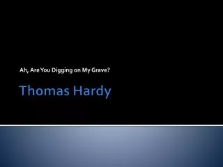 Thomas Hardy