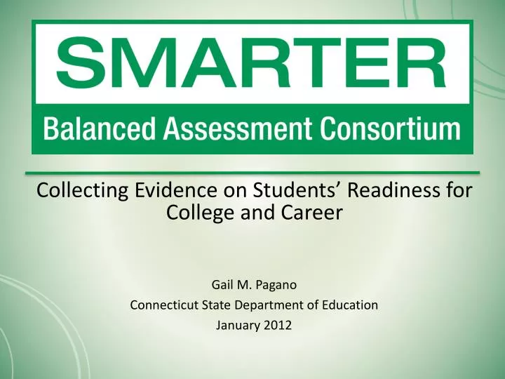 collecting evidence on students readiness for college and career