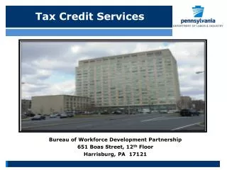Tax Credit Services