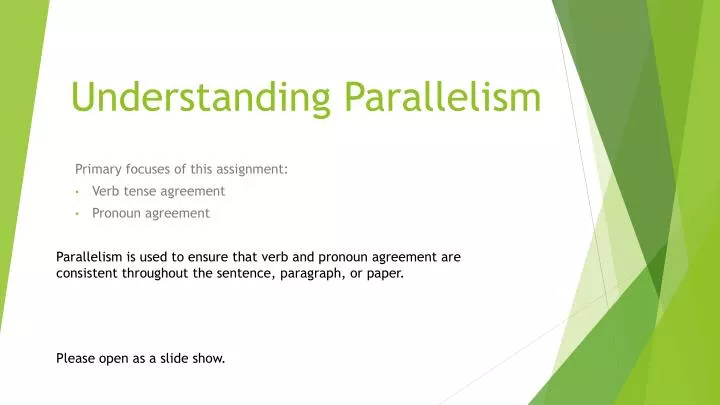 understanding parallelism