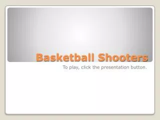 basketball shooters